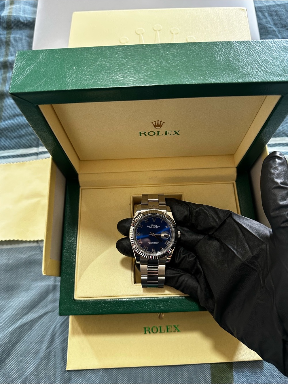 Rolex 36mm Datejust White Gold